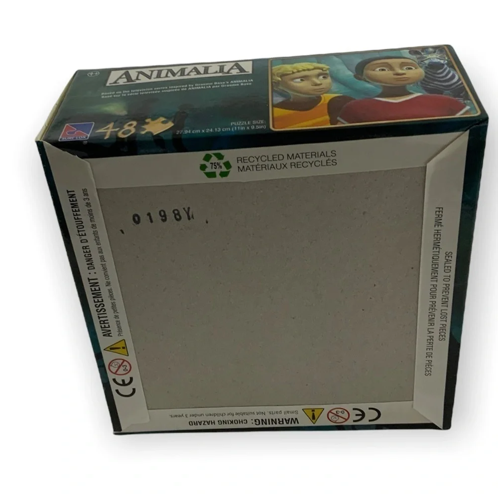Animalia Televsion Series Childs Jigsaw Puzzle Tunnel Vision 48 piece SEALED